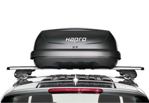 Koor Weerkaatsing opwinding Hapro Traxer 8.6 dakkoffer | Titanium kleur | Autovoordeelwinkel.nl