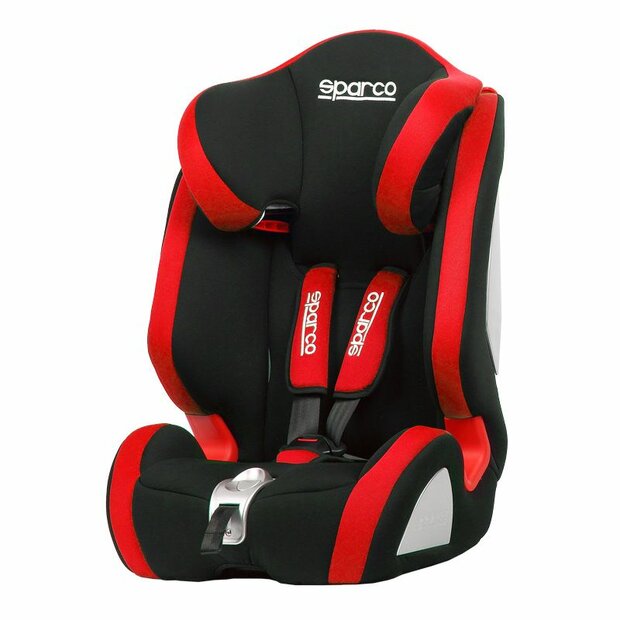 Sparco Kinderstoel | F1000K | Zwart/Rood