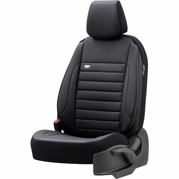 OtoM leder/stoffen autohoezenset