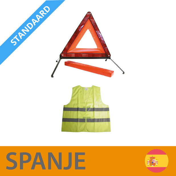 Auto reispakket Spanje standaard