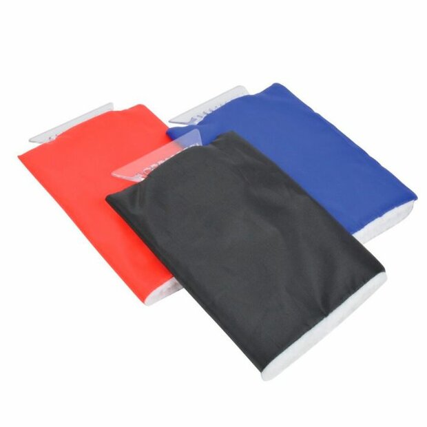 IJskrabber met handschoen verschillende kleuren