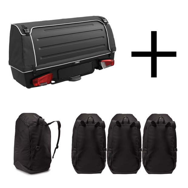 Thule Onto 905 + tassenset  | Trekhaakkoffer 300L 
