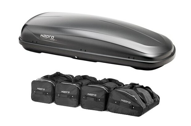 Hapro Traxer 6.6 antraciet zijkant autovoordeelwinkel.nl