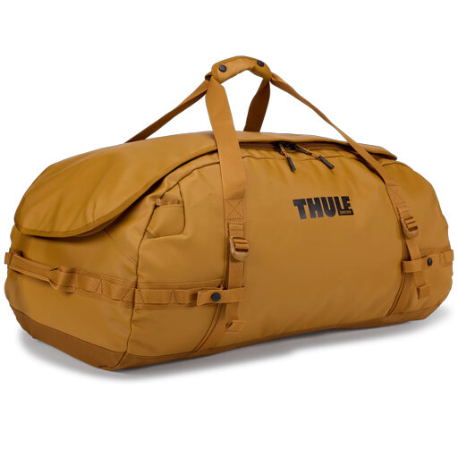 Autovoordeelwinkel-Thule-Chasm-duffeltas-90-liter-Golden-3204999-voorkant