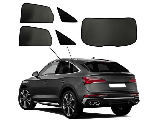 SunClip | Audi Q5 Sportback (FYT) | Vanaf 2020-2025| Auto zonneschermen | SC 10229