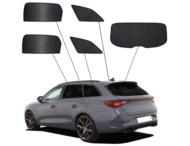 SunClip | Cupra Leon IV ST Sportstourer | Vanaf 2020- | Auto zonneschermen | SC 10411