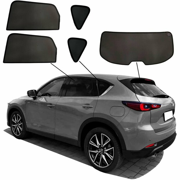 SunClip Auto Zonneschermen Mazda CX-5 2017-