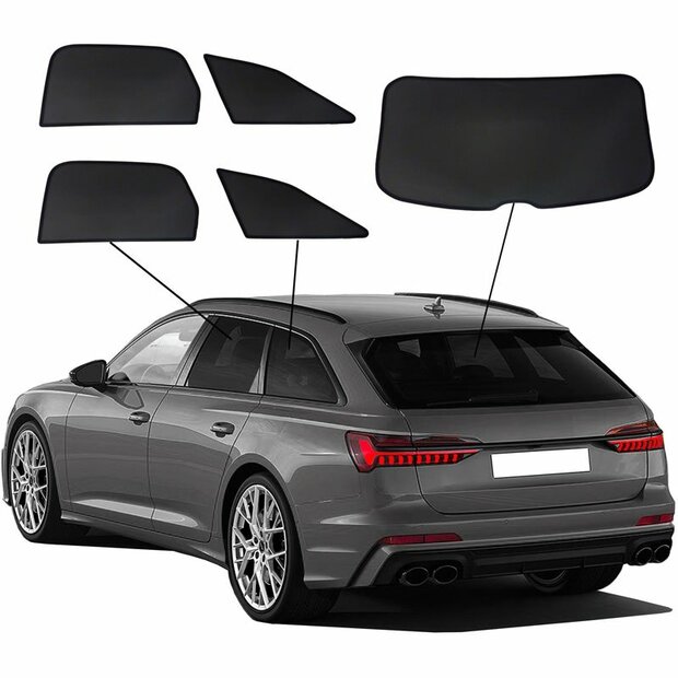 SunClip Auto Zonneschermen Audi A6 Avant (C8) 2018-2025