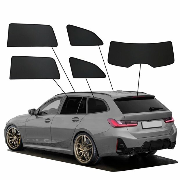 SunClip Auto Zonneschermen BMW 3 Serie Touring (G21) 2019-
