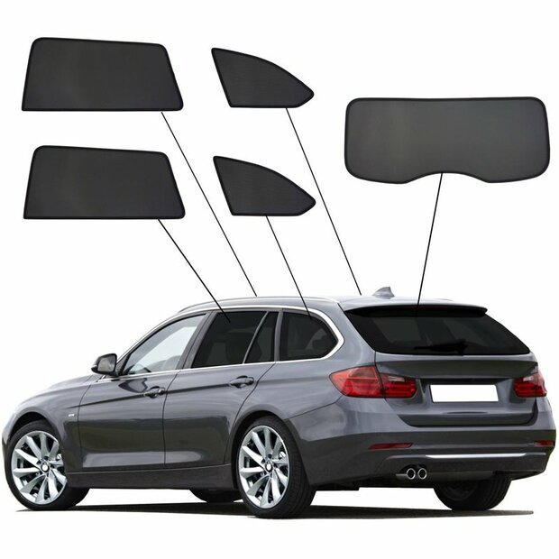 SunClip Auto Zonneschermen BMW 3 Serie Touring (F31) 2012-2019