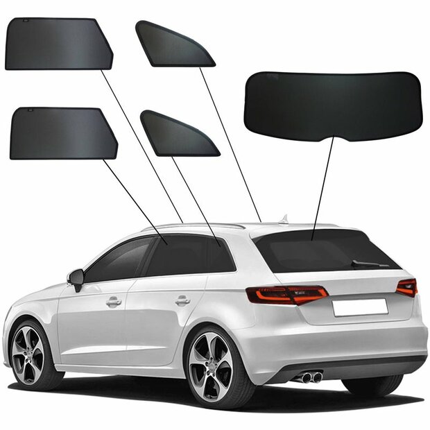 SunClip Auto Zonneschermen Audi A3 Sportback (8V) 2012-2020