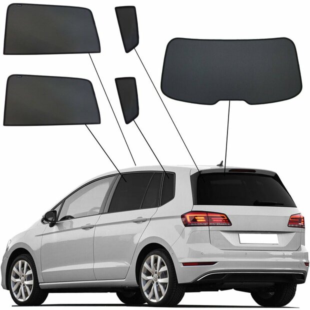 SunClip Auto Zonneschermen Volkswagen Golf 7 Sportsvan 2014-2020