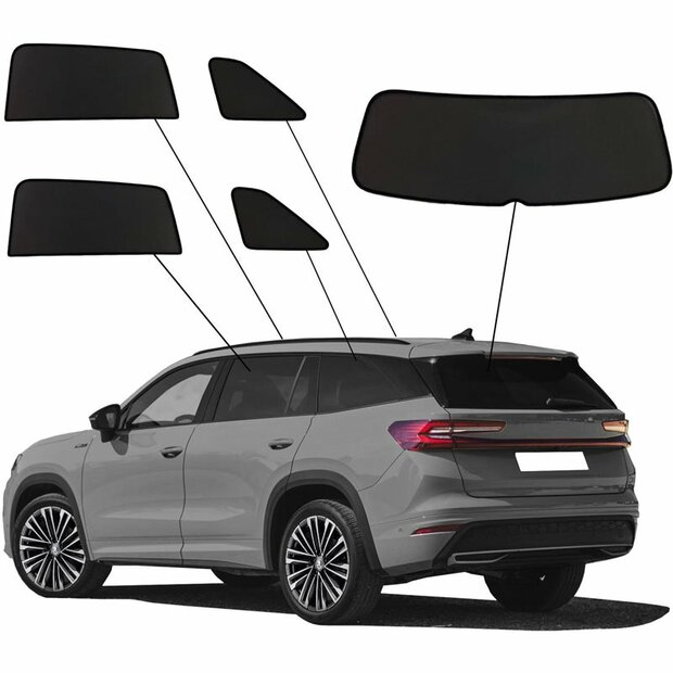 SunClip Auto Zonneschermen Skoda Kodiaq 2 2024-