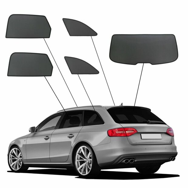 SunClip Auto Zonneschermen Audi A4 Avant (B8/8K) 2007-2016