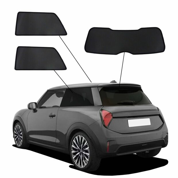 SunClip Auto Zonneschermen Mini Cooper/One 3-deurs 2024-