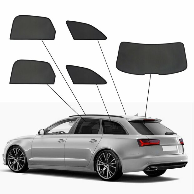 SunClip Auto Zonneschermen Audi A6 Avant (C7) 2011-2018