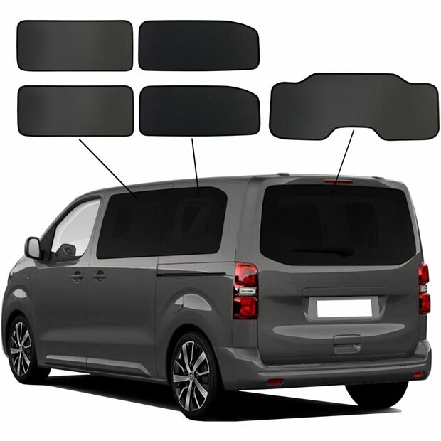 SunClip Auto Zonneschermen Fiat Ulysse L3 2020-