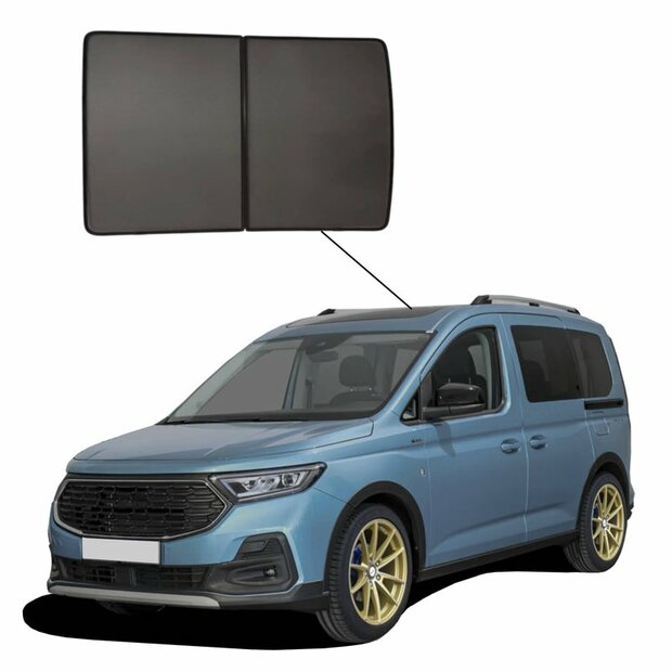 SunClip Auto Zonneschermen Ford Tourneo Connect Panoramadak 2022-