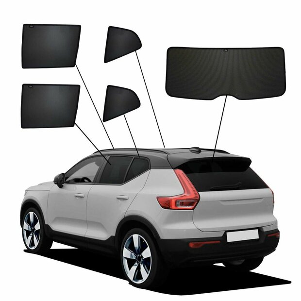 SunClip Auto Zonneschermen Volvo XC40 2017-