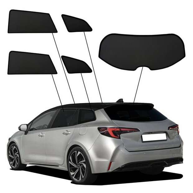 SunClip Auto Zonneschermen Toyota Corolla Touring Sports 2019-
