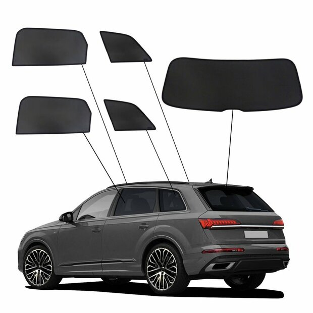 SunClip Auto Zonneschermen Audi Q7 (4M) 2015-