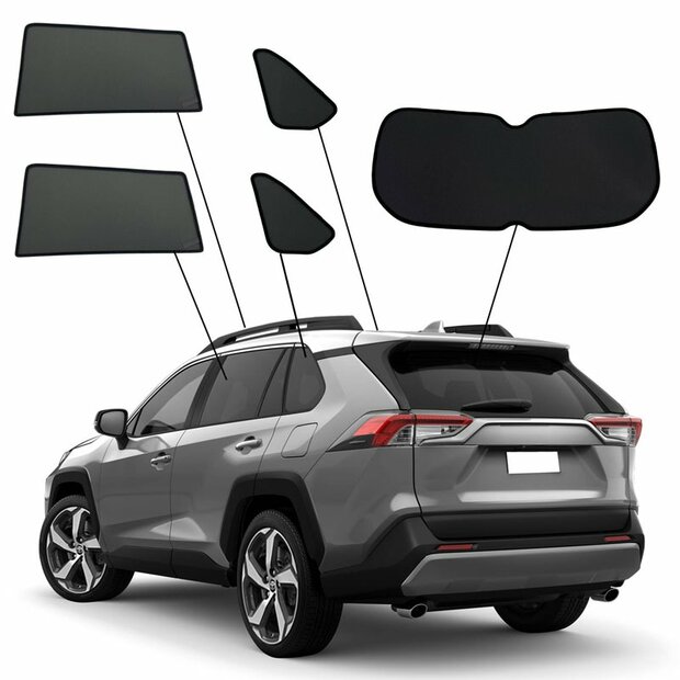 SunClip Auto Zonneschermen Toyota RAV4 2019-2025