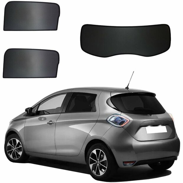 SunClip Auto Zonneschermen Renault Zoe 2013-2024
