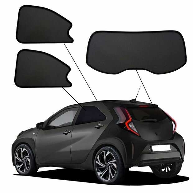SunClip Auto Zonneschermen Toyota Aygo X 2022-