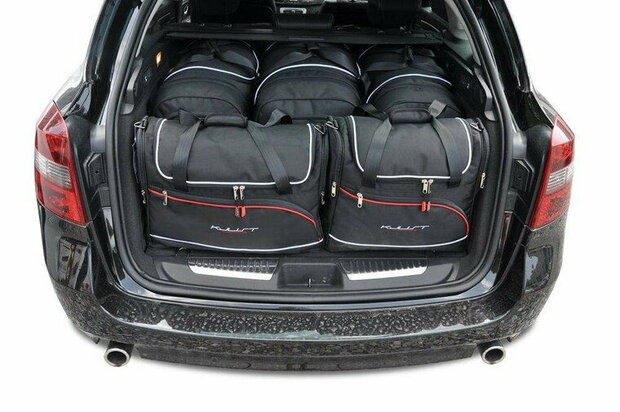 Kjust reistassenset Renault Laguna Sport Tourer 2008-2015 set van 5 tassen 3x roltas + 2x vliegtuigtas