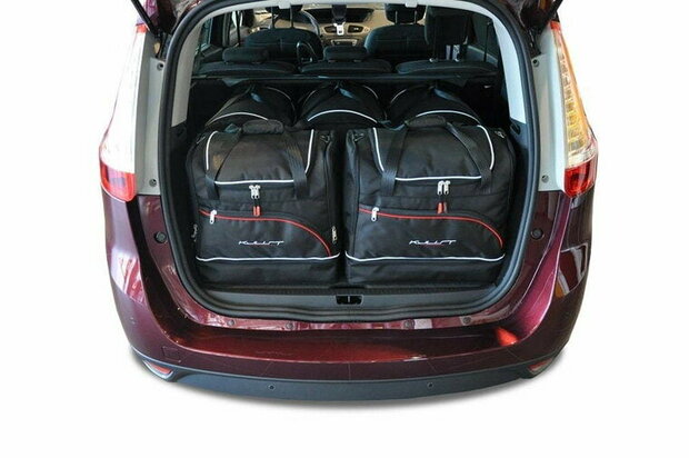 Kjust reistassenset Renault Grand Scenic III 2009-2017 set van 5 tassen