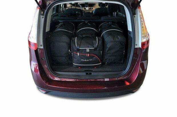 Kjust reistassenset Renault Grand Scenic III 2009-2017 set van 4 tassen
