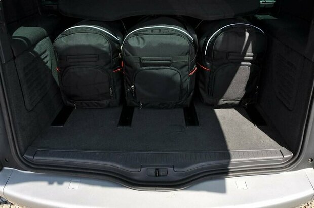 Kjust reistassenset Renault Espace IV 2003-2015 set van 5 tassen 3x roltas + 2x sporttas