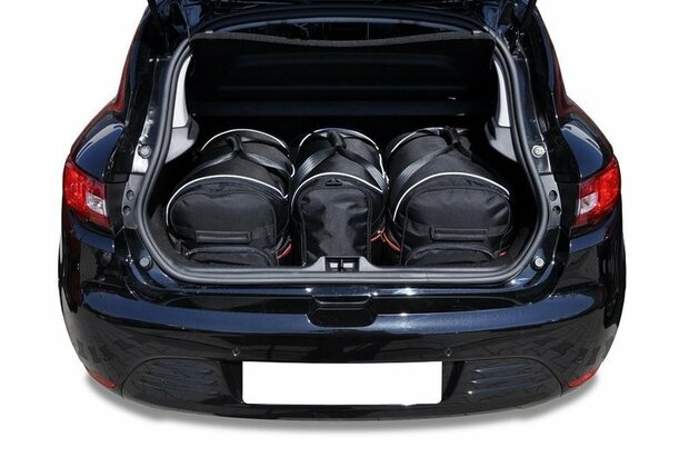 Kjust reistassenset Renault Clio IV vijfdeurs 2012-2019 set van 3 tassen