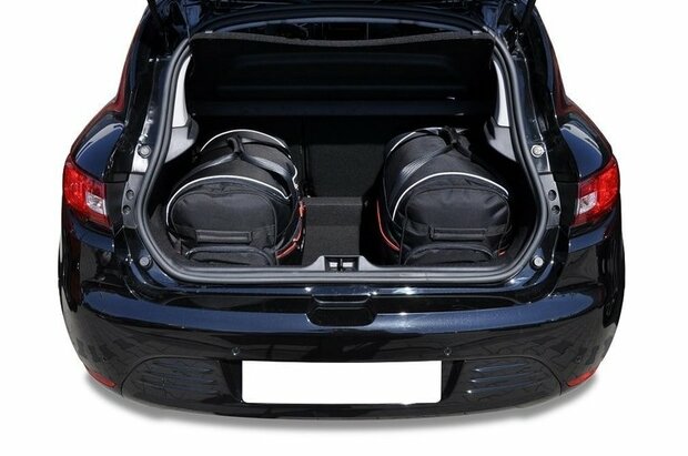 Kjust reistassenset Renault Clio IV vijfdeurs 2012-2019 set van 3 tassen