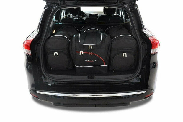 Kjust reistassenset Renault Clio III Sport Tourer 2008-2013 set van 4 tassen