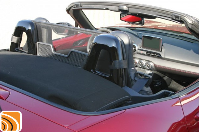 Cabrio Windscherm Mazda MX-5 schuin