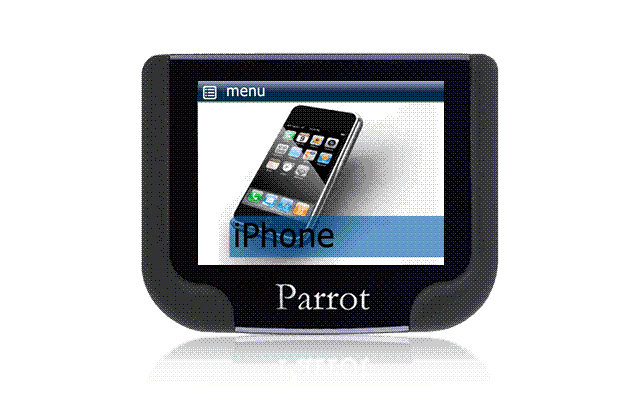 Parrot MKi9200 Bluetooth Carkit scherm