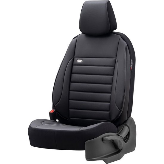 OtoM leder/stoffen autohoezenset