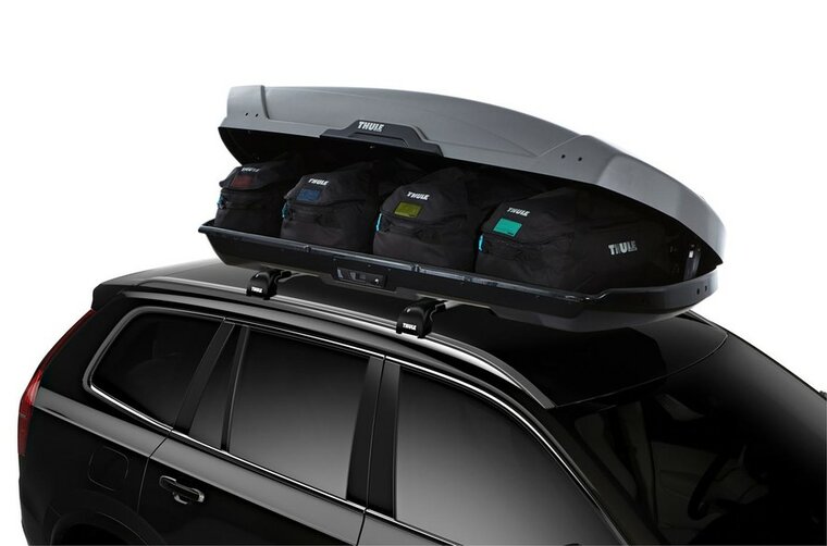 Thule Motion XT L Black met dakkoffer tassen