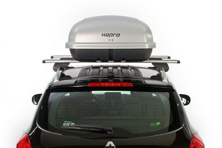 Hapro Roady 450 op auto achterkant