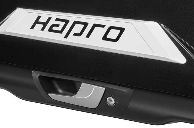 Hapro Trivor 440 - Brilliant Black - handgreep