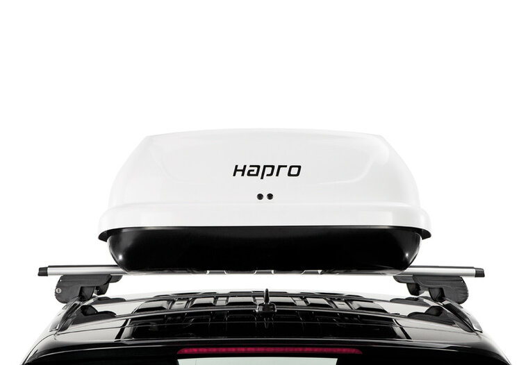 Hapro Traxer 6.6 pure white achterzijde op auto autovoordeelwinkel.nl