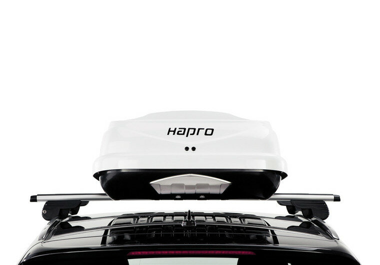 Hapro Zenith 8.6 Pure White op auto achterzijde