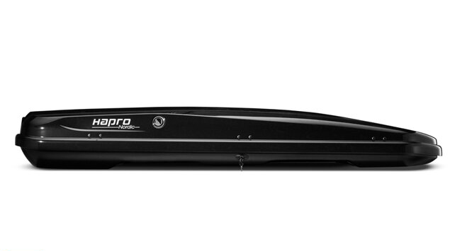 Hapro Nordic 10.8 Brilliant Black dakkoffer zijkant