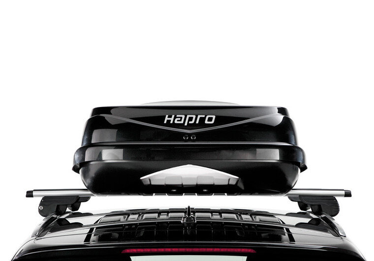 Hapro Zenith 6.6 Brilliant Black op auto achterkant