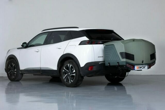 TowBox V3 | Trekhaakbagagebox | Camper Green op trekhaak auto