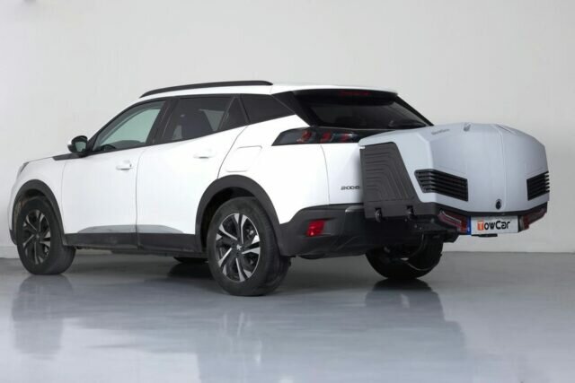 TowBox V3 | Trekhaakbagagebox | Classic Gray op trekhaak auto