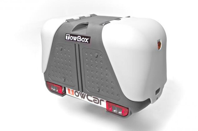 TowBox V2 trekhaak bagagebox grijs