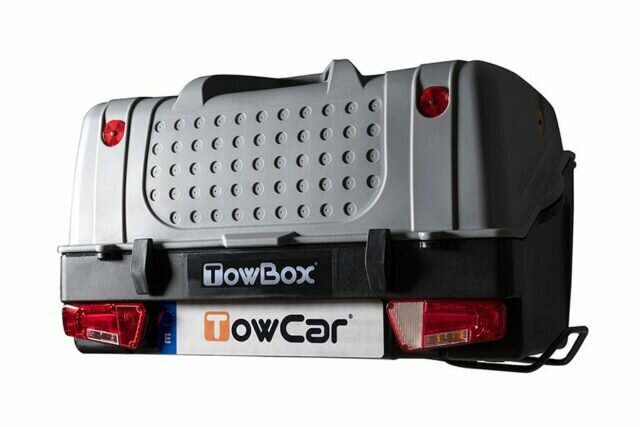 TowBox V1 trekhaak bagagebox grijs