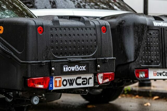 TowBox V1 | Trekhaakbagagebox | Black Edition detail